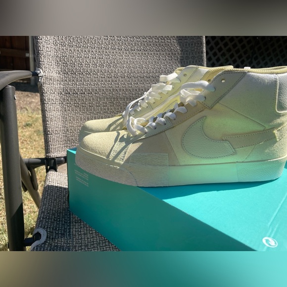 Nike SB Zoom Blazer Mid PRM – Lemon Wash – Men’s 10 – Brand New Box missing Lid - Picture 2 of 8